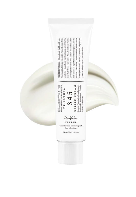 345 Relief cream Daily Face Moisturizer for All Skin Types 50ml
